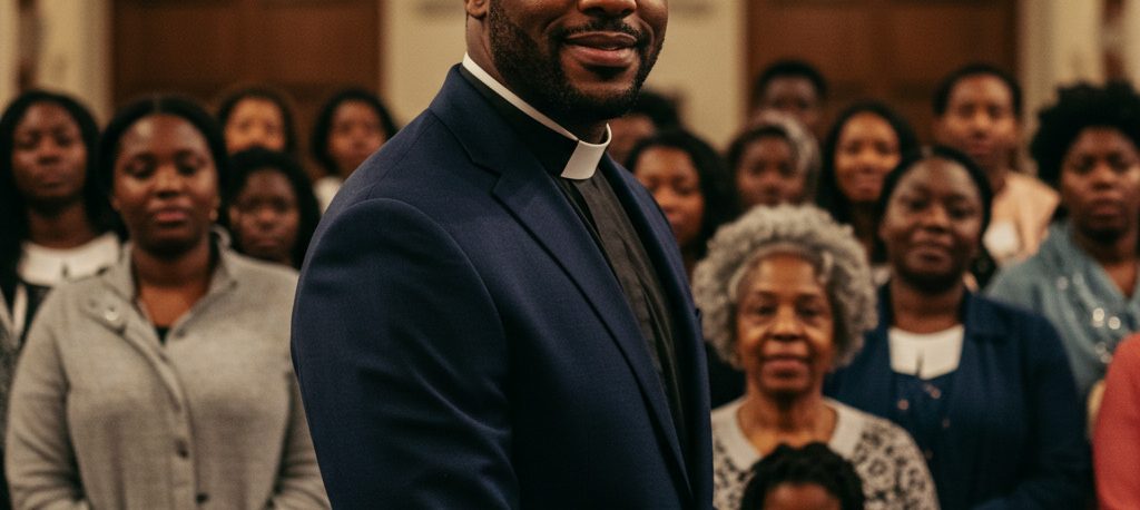 An-African-American-minister-and-congregation