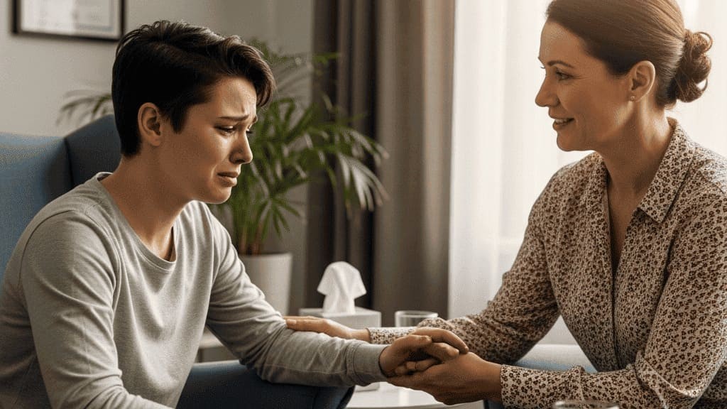 Image representing Christian Counseling, showing open hands or a listening ear.